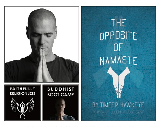 As part of the cross-country tour for his latest book, The Opposite of Namaste, best-selling author Timber Hawkeye will be at the Mental Health Association’s Jamestown center on Tuesday, September 27, 7 – 8:30 p.m. The public is invited to this free opportunity.